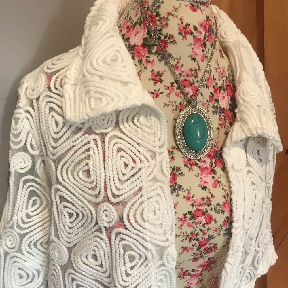 Chico’s Braided Stitch Jacket